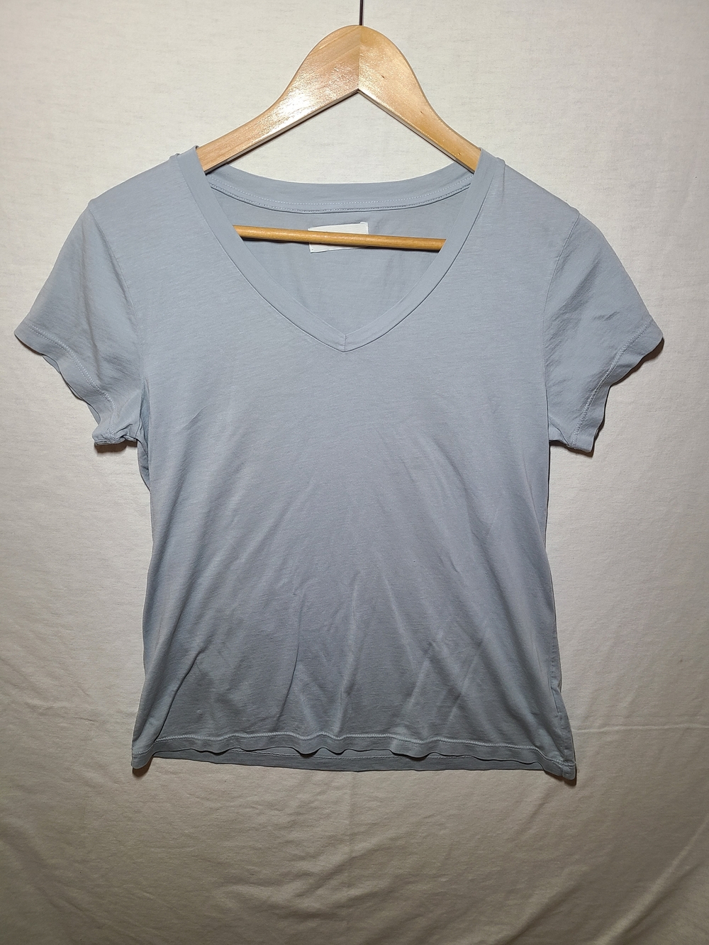 Rowan American Apparel Light Blue V-Neck Short Sleeve Tee